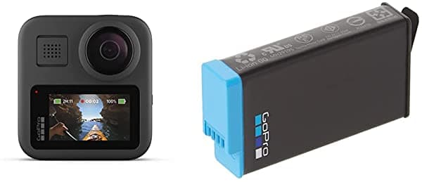 Gopro Max - Cámara Impermeable 360 + Cámara Tradicional Con Batería Recargable Gopro (Max) - Accesorio Oficial Gopro