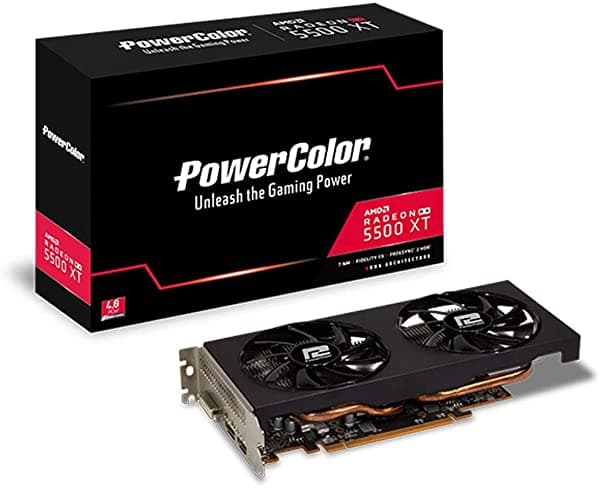 Powercolor Amd Radeon Rx 5500 Xt 8Gb Axrx 5500Xt 8Gbd6-Dh/Oc 4713436172208