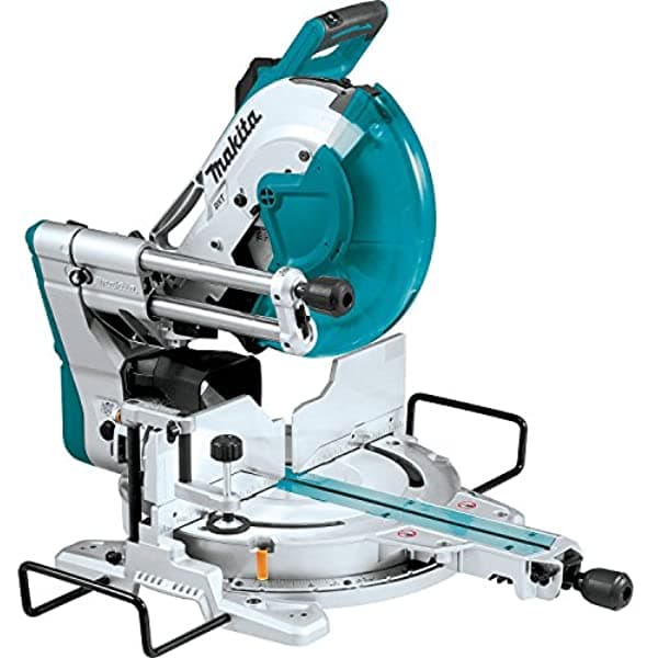 Makita - Ls1219L Sierra De Inglete Compuesta De Doble Bisel De 12 Pulgadas Con Láser