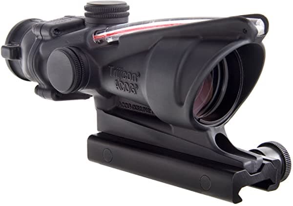 Trijicon Acog 4 X 32 Alcance Dual Chevron Iluminado .223 Retícula Balística Negra TA31F