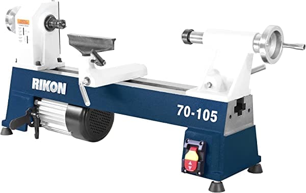 Rikon Power Tools 70-105 10" X 18" 1/2 Hp Mini Torno