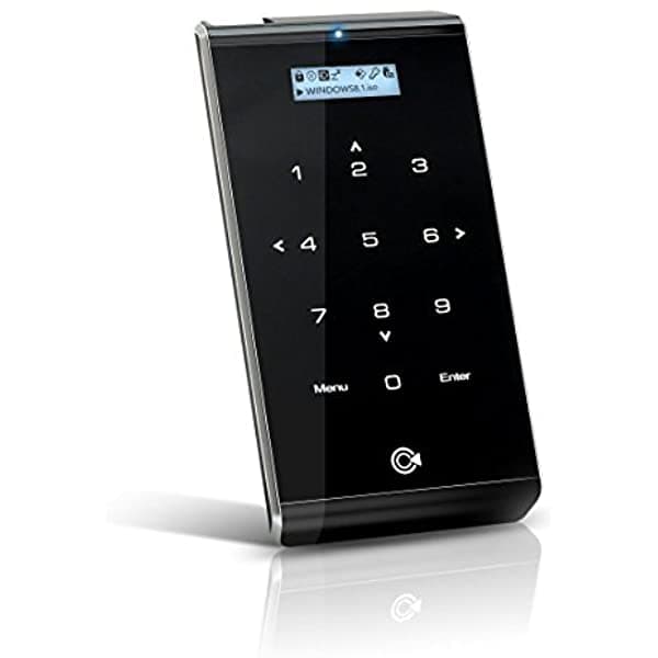 Iodd 2541 Usb 3.0 Caja De Disco Duro Cifrado Externo [Virtual Dvd Blu-Ray Rom/Vhd/Arranque/Ssd/Hdd/2.5] Hecho En Corea (10 Unidades/Lote)