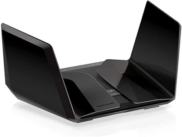 Netgear Nighthawk Router Wifi 6E De 12 Flujos (Raxe500) | Axe11000 Velocidad Inalámbrica De Tres Bandas (Hasta 10.8 Gbps) | Nueva Banda De 6 Ghz | Cobertura De Hasta 3.500 Pies Cuadrados Y 60 Dispositivos RAXE500-100NAS