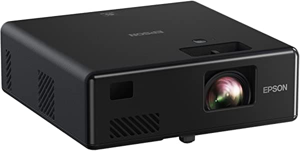 Epson Epiqvision Mini Ef11 Laser Projector 3Lcd Portable Full Hd 1080P 1000 Lumens Color Brightness & White Brightness Compatible Con Roku Firetv Chromecast Playstation Xbox