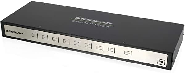 Iogear Conmutador 4K De 8 Puertos Con Hdmi (Ghsw8481)