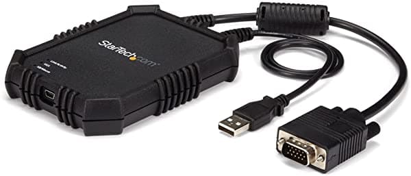 StarTech.com - Adaptador De Crash Cart USB Con Transferencia De Archivos Y Captura De Video - Consola KVM Portátil A Servidor - Portátil Y Resistente (NOTECONS02X)