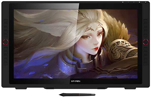 Xp-Pen Artist24 Pro - Lápiz De Dibujo Con Resolución 2K Pantalla De 23.8 Pulgadas Compatible Con Una Conexión Usb-C A Usb-C (20 Teclas De Acceso Directo Personalizables Y Función De Inclinación) MYXArtist24Pro
