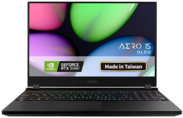 Gigabyte Aero 15 Oled Sa-7Us5130Sh Portátil Delgado Y Ligero 15.6 Pulgadas Con Bisel Delgado Panel Samsung Amoled Uhd