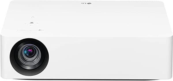 LG HU70LA CineBeam Proyector UHD 4K - Proyector DLP Home Theater Smart con Alexa Integrada, Blanco