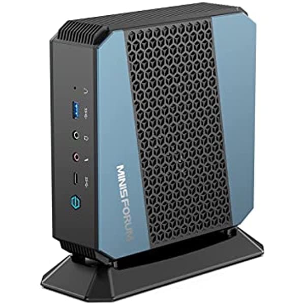 Minisforum Elitemini Hx90 Mini Pc Amd Ryzen 9 5900Hx Computadora Ddr4 32 Gb + 512 Gb Ssd 2.5 Gbps Lan 2 Salidas Hdmi Y 2 Salidas Dp 4K 60 Hz 2 Ranuras Hdd 5 Usb Amd Radeon Graphics Tower Pc