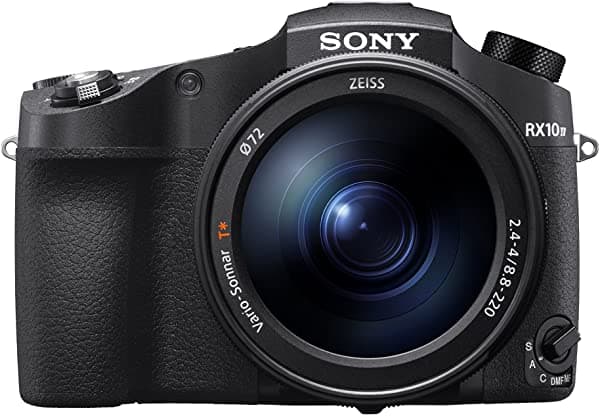 Sony Cyber-Shot RX10 IV Cámara Ultra Rápida con Enfoque Automático de 0.03 Segundos y Zoom Óptico 25x, Negra, DSCRX10M4