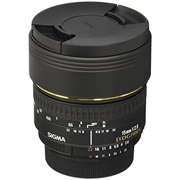 Sigma 0.591 In F/2.8 Ex Dg Diagonal Fisheye Lente Para Cámaras Nikon Slr 476306