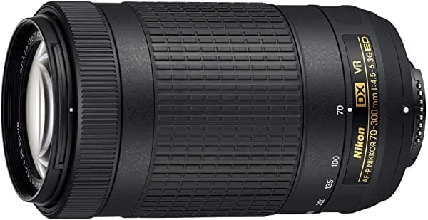 Nikon Teleobjetivo Zoom Lente Af-P Dx Nikkor 70-300Mm F 4.5-6.3G Ed Vr Nikon Dx Formato Solamente AFPDX70-300VR