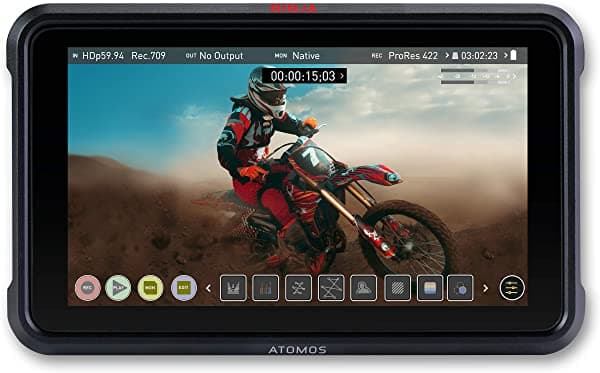 Atomos Ninja V Atomos Ninja V 4Kp60 10Bit Hdr Luz Diurna Visible 1000 Nit Monitor Portátil Atomnjav01