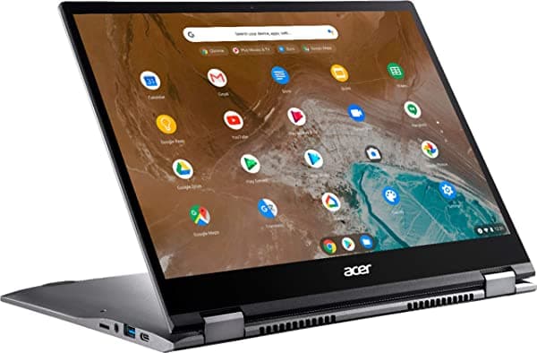 Acer - Chromebook Spin 713 2 En 1 13.5" 2K Vertiview 3:2 Touch - Intel I5-10210U - 8Gb De Memoria - 128Gb Ssd - Gris Acero