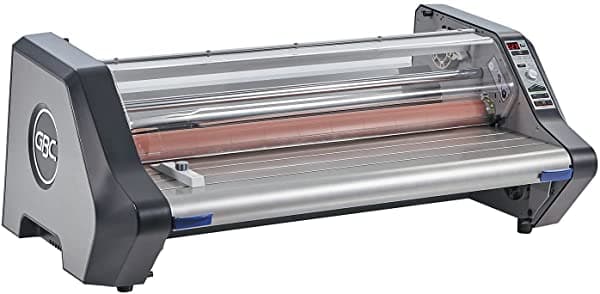 Gbc Laminator De Rollo Térmico Ultima 65 27 Pulgadas Ancho Máximo 10 Minutos Calentamiento 1710740 Gris 14 X 35 X 21