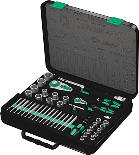 Wera 8100 Sa/Sc 2 1/2 Y 1/4 Dr. Set 1 5160785001