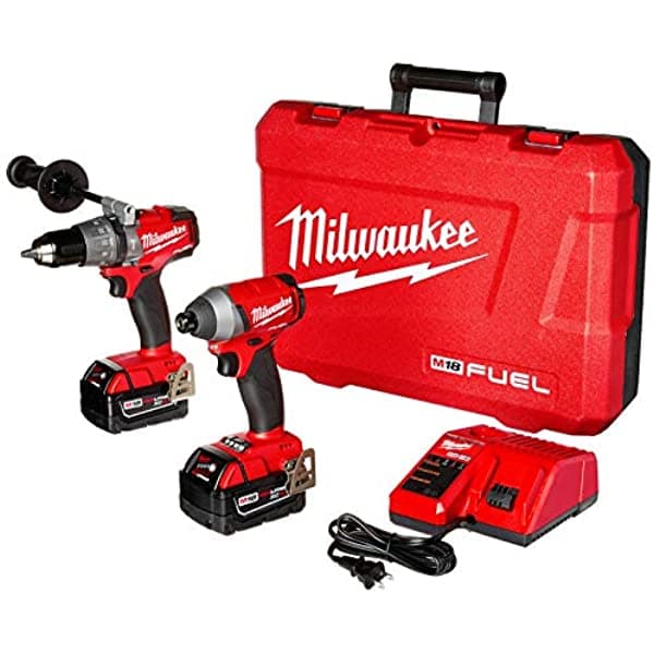 Taladro Martillo Milwaukee Iones De Litio Drill Kit Sin Escobillas // 2897-22