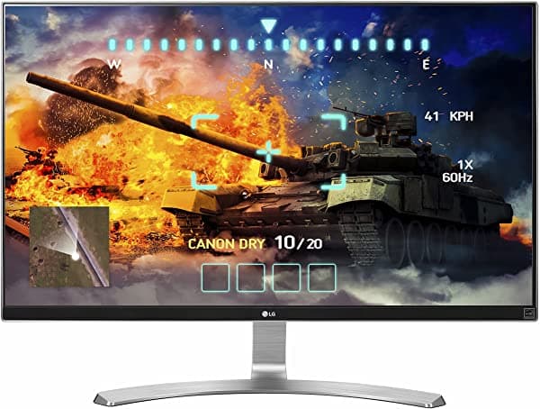 Monitor Con Freesync (2017) Para Lg 27Ud68-W 27" 4K Uhd Ips