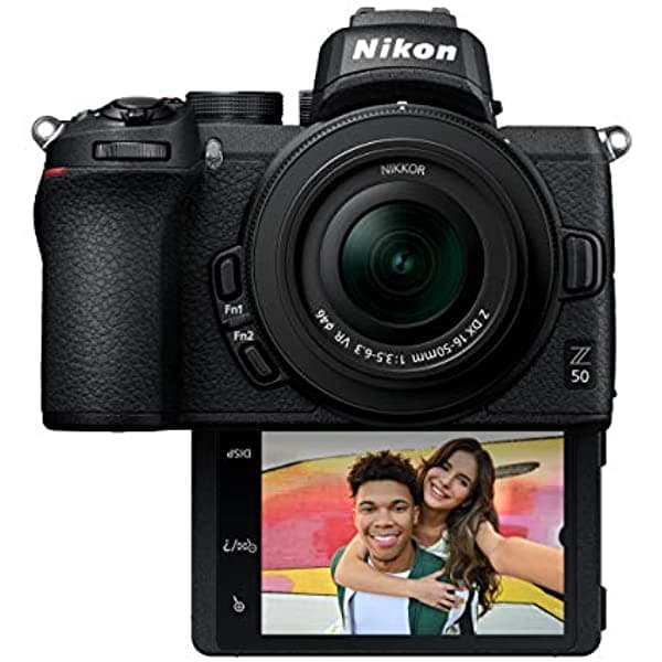 Nikon Z 50 Cámara compacta sin espejo para fotos y videos con lente gran angular 16-50mm | Modelo USA Nikon 1633