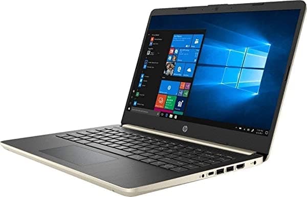 2019 HP 14" Pantalla Táctil Notebook Intel Core i3, 4GB RAM, 128GB SSD, Windows 10 - Ceniza Plata, Teclado ‎14-DQ0011DX