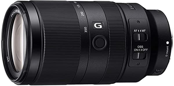 Sony E 2.756-13.780 In F/4.5-6.3 G Oss | Aps-C Zoom Lente Súper Teleobjetivo (Sel70350G) SEL70350G.SYX