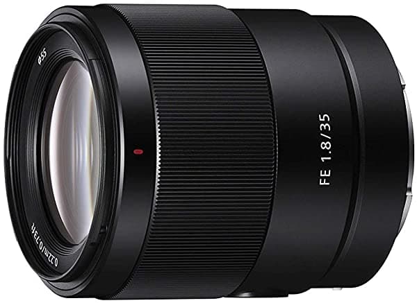 Sony Sel35F18F Fe 1.378 In F1.8 Gran Apertura Gran Angular Lente Prime