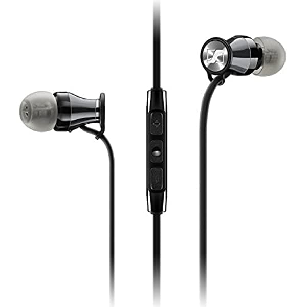 Sennheiser Auriculares Intrauditivos M2 Mei (Ios) Canal Headset Chapado En Cromo Color Negro 506814