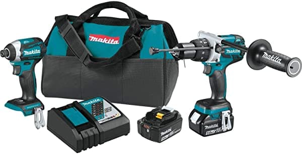 Makita Xt268T 18V Lxt - Kit Combinado De 2 Piezas Sin Escobillas De Iones De Litio Sin Escobillas (5.0Ah)