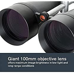 Celestron SkyMaster 25X100 Binoculars - Binoculares para Astronomía y Actividades al Aire Libre - 25x Potencia - Gran Apertura - Ópticas Multi-Revestidas - Estuche Incluido 71017