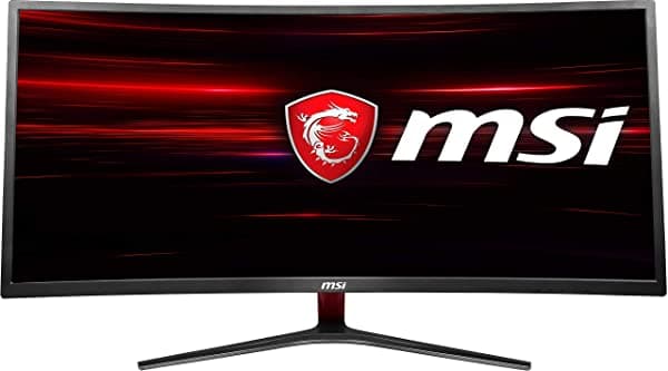 Msi Monitor Curvo Para Juegos Optix Mag341Cq Pantalla Ultrafancha 21 9 8 Ms 3440 X 1440 100 Hz Resolución 3K