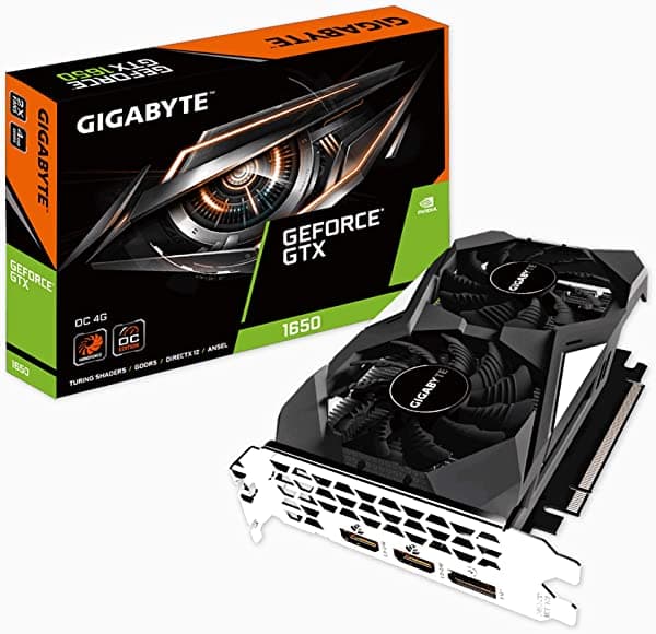 Gigabyte Gv-N1650Oc-4Gd Geforce Gtx 1650 Oc 4G Tarjeta Gráfica 2X Ventiladores Windforce 4Gb 128-Bit Gddr5 Tarjeta De Vídeo