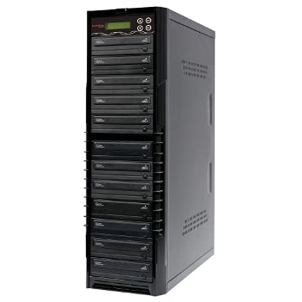 Grabadora De Dvd Bestduplicator Bd-Smg-7T 7 24 Target Dvd Sata Con Soporte M-Disc Integrado (1 A 7) Negro D11ALATBASPI