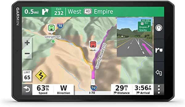 Garmin Rv 890 Navegador Gps Para Rv Con Pantalla De Borde A Borde De 8 Pulgadas Campamentos Precargados Enrutamiento Personalizado Y Más 010-02425-00