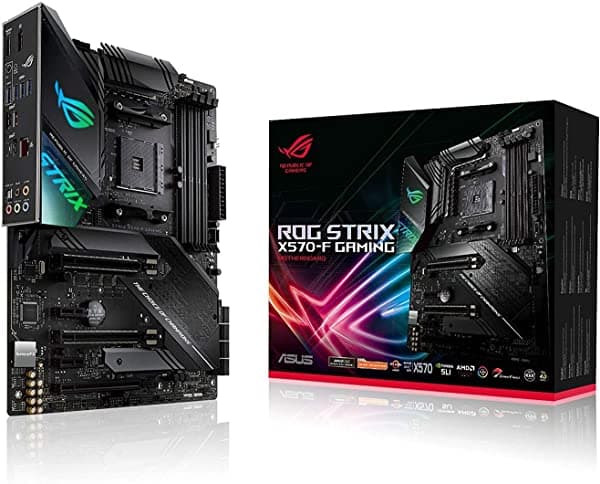 Asus Rog Strix Gaming Am4 Amd X570 Atx Ddr4-Sdram Placa Base ROG STRIX X570-F GAMING