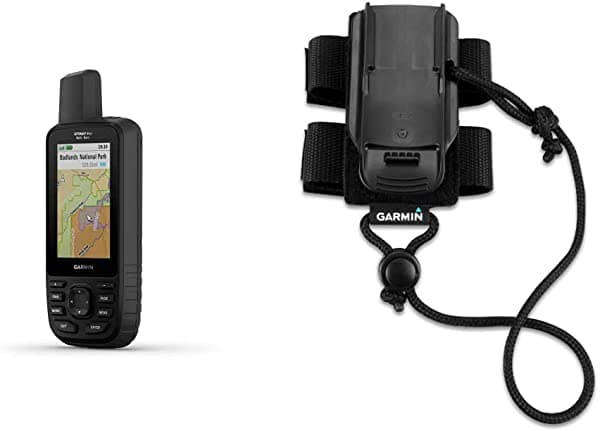 Garmin Gpsmap 66Sr Accesorio De Correa De Mano Para Senderismo Color Negro Y Mochila Para Dispositivos Garmin