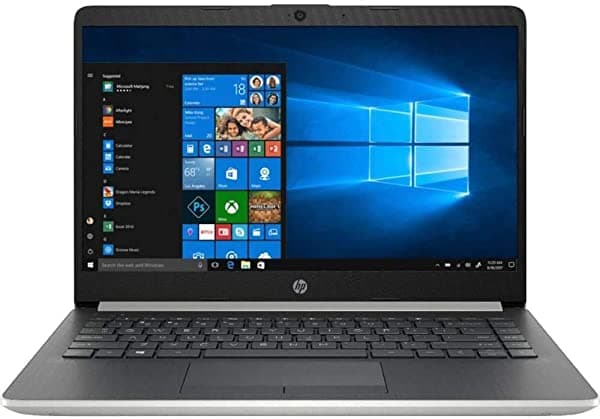 Pc Portátil Premium 2020 Hp De 14 Pulgadas Con Pantalla Táctil Hd Procesador Amd Ryzen 3 3200U Memoria Ddr4 De 8 Gb Ssd De 256 Gb Bluetooth Windows 10 Plata HP 14 Laptop
