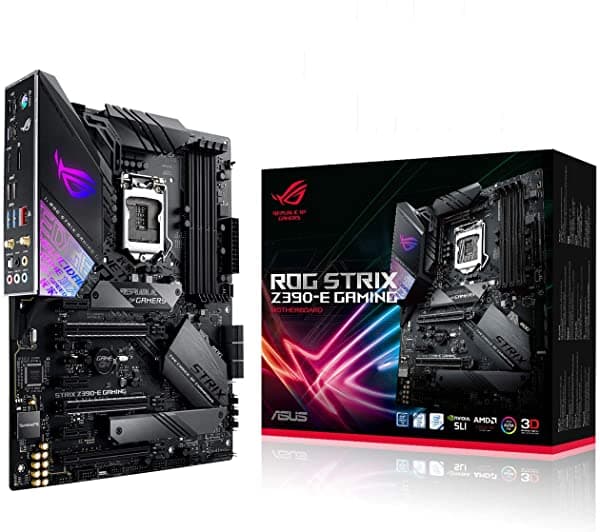 Asus 90Mb0Yf0-M0Eay1 Placa Base Asus Strix Z390-E Gaming Intel Z390 Rog - Sockel 115 Black