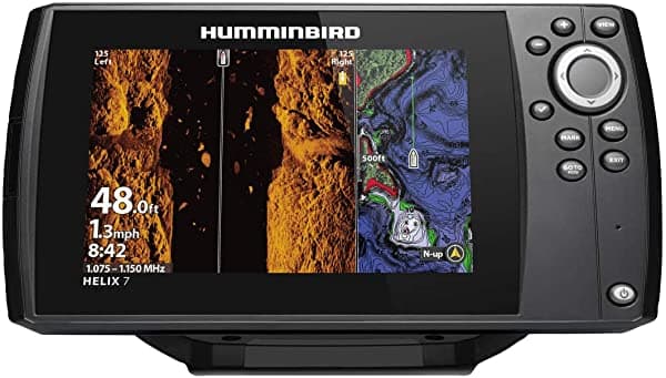 Humminbird 410950-1NAV Helix 7 CHIRP MSI (Mega Side Imaging) GPS G3 Nav Ecosonda