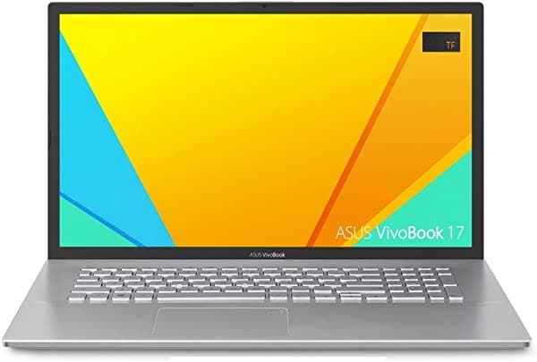 Asus Portátil Vivobook S17 2022 Pantalla Fhd Ips De 17.3 Pulgadas Intel I5-1035G1 De 4 Núcleos 8 Gb De Ram Ssd De 128 Gb + 1 Tb Hdd Gráficos Uhd Retroiluminado-Kyb Cámara Web Hdmi Wifi-6 Usb-C Win10H Tf Asus-S17-S712JA-i5