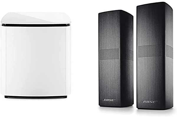 Bose Bass Module 700 - Blanco - Subwoofer inalámbrico compacto y parlantes envolventes 700 Negro