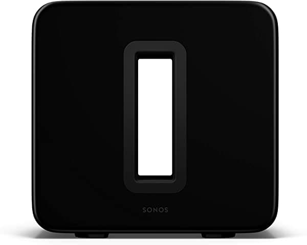 Sonos Sub (Gen 3) - Subwoofer Inalámbrico Para Graves Profundos - Negro SUBG3US1BLK