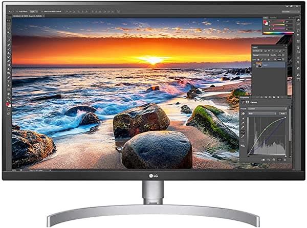 Lg Pantalla Ips Uhd (3840 X 2160) De 27 Pulgadas Con Vesa Displayhdr 400 Y Conectividad Usb Tipo C Color Blanco 27UL850-W