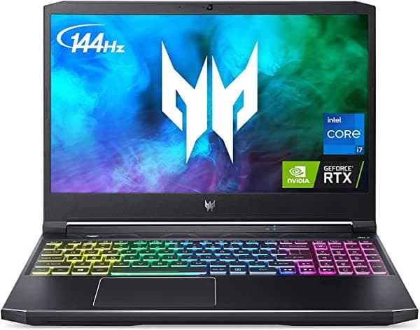 Acer Predator Helios 300 Ph315-54-760S Laptop Con Intel I7-11800H Nvidia Geforce Rtx 3060 Pantalla Ips Full Hd De 15.6 Pulgadas 144 Hz 3 Ms 16 Gb Ddr4 Ssd De 512 Gb Killer Wifi 6 Teclado Rgb