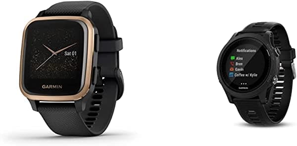Garmin Venu Sq Music Reloj Inteligente Gps Negro Y Oro Rosa Y 010-01746-00 Forerunner 935 - Unidad Gps Para Correr (Negro)