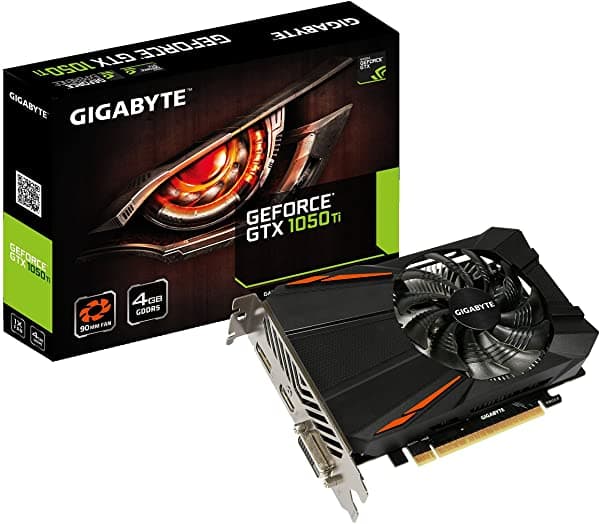Tarjeta Gráfica Gigabyte Geforce Gtx 1050 Ti Windforce (Gv-N105Twf2Oc-4Gd) GV-N105TD5-4GD