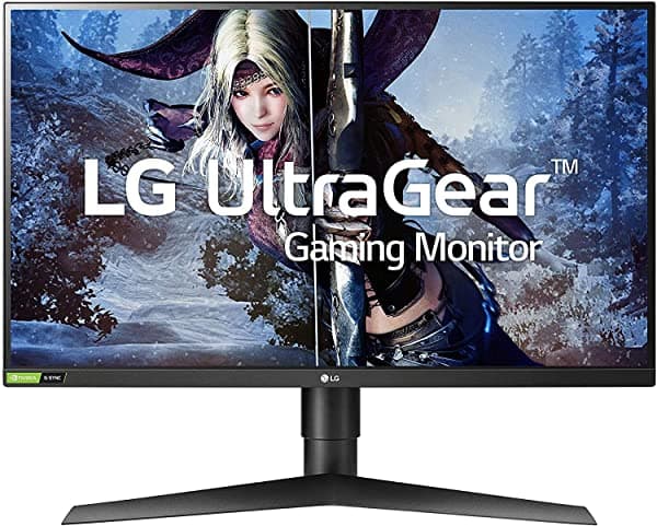 LG UltraGear 27GL850-B Monitor Gamer QHD de 27 Pulgadas, Nano IPS 1ms, HDR10, NVIDIA G-SYNC, 144Hz, Negro 27GL850-B.AUS