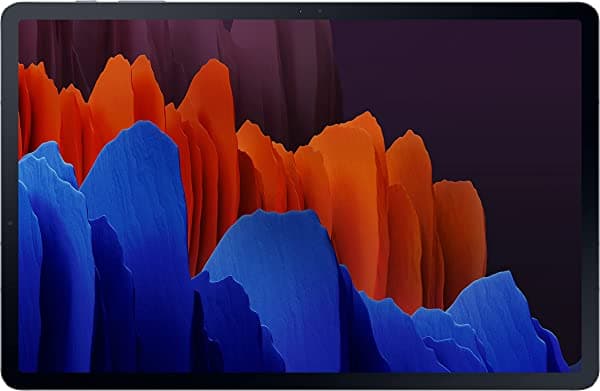 Samsung Galaxy - Tab S7+ Plus De 12.4 Pulgadas Tablet Android De 128 Gb Wi-Fi Bluetooth S Pen Puerto Usb-C De Carga Rápida Modelo Mystic Black SM-T970NZKAXAR