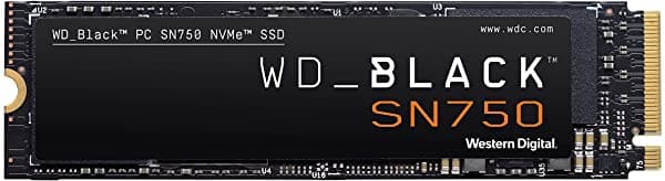 Wd_Black 4Tb Sn750 Nvme- Unidad De Estado Sólido Interna Para Juegos Gen3 Pcie M.2 2280 3D Nand Hasta 3400 Mb/S Wds400T3X0C