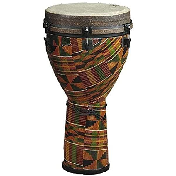 Remo Djembe Mondotm Clave Tuned 18 X 28 Skyndeep Fiberskyn Contornos Soportes De Sintonización Kintekloth DJ-0018-PM